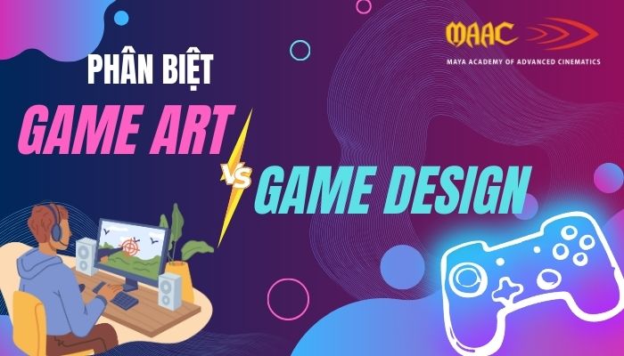 phân biệt giữa game art và game design