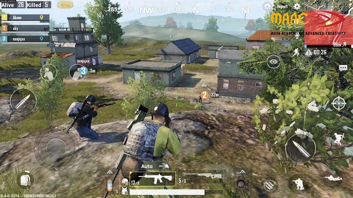 Game art trên trò chơi Pubg mobile
