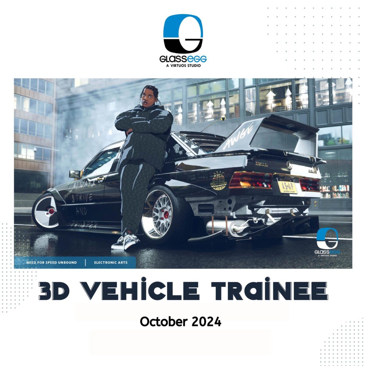 Glassegg tuyển dụng 3D Vehicle Trainee