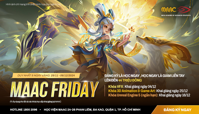 Maac black friday ưu đãi học phí