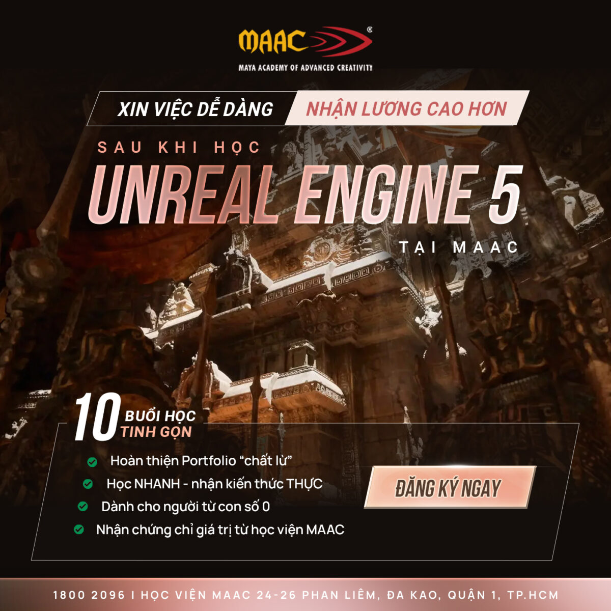 khóa học unreal engine 5 tại học viện maac khóa học unreal engine 5 tại học viện maac