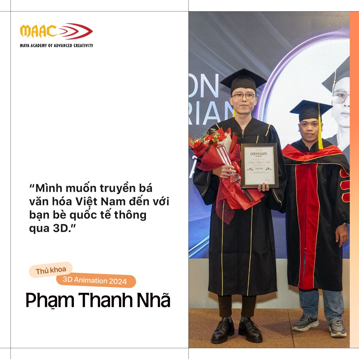 Thủ khoa học viện maac