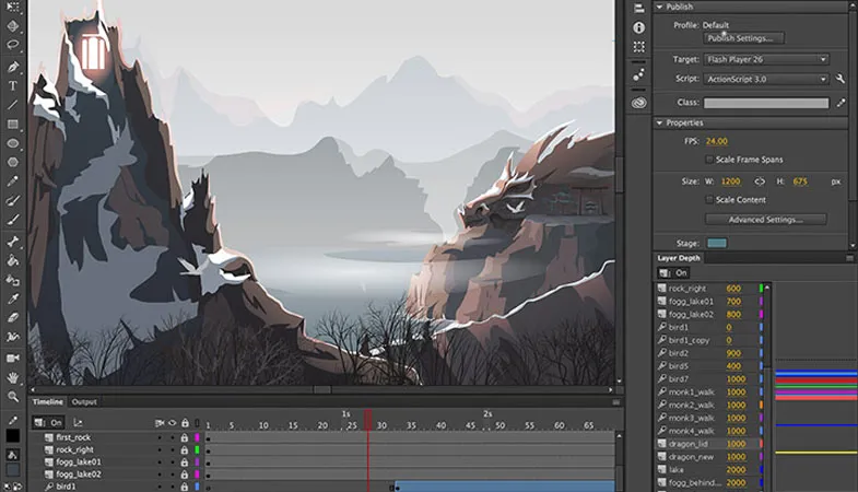 phần mềm Adobe Animate CC phần mềm Adobe Animate CC