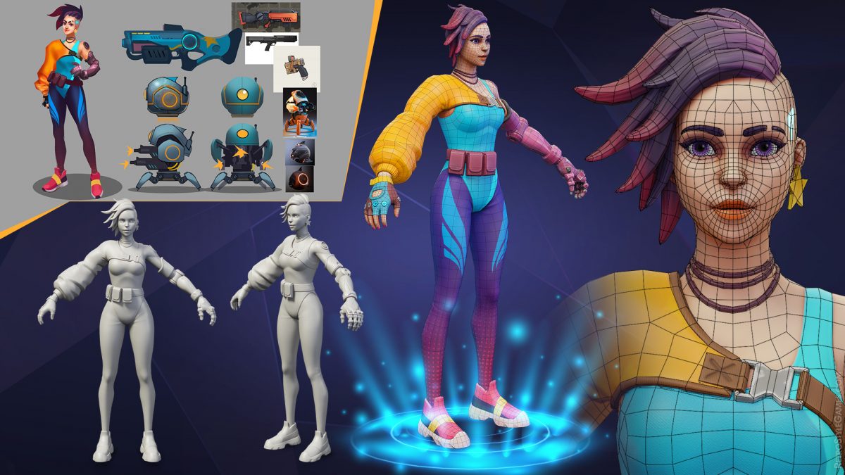3D modeling la gi
