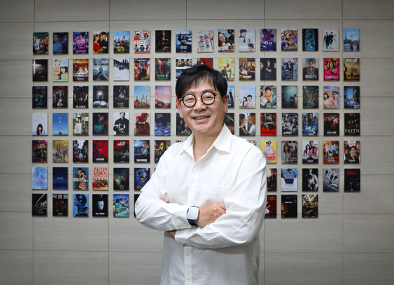 Tổng giám đốc điều hành Westworld Daniel Son tạo dáng chụp ảnh sau cuộc phỏng vấn với tờ Korea JoongAng Daily tại trụ sở công ty ở Goyang, Gyeonggi.